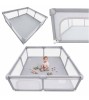 Patut Pliabil Moby-System 200x180cm Loc de Joaca pentru Copii Gri