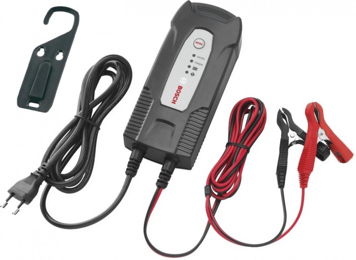 Redresor curent incarcator acumulator Bosch C1 12 (Ca Ca; EFB; GEL; VRLA) 3.5A Redresor curent incarcator acumulator Bosch C1 12 (Ca Ca; EFB; GEL; VRLA) 3.5A