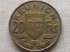 REUNION-20 FRANCS 1962, Africa, Bronz-Aluminiu