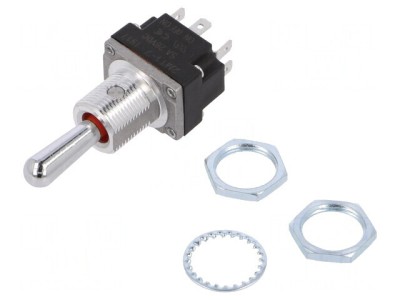 Comutator Basculant DPDT 5A/28VAC IP67 foto