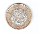 Moneda Mexic 10 pesos 2000 Turn of the Millennium, stare buna, curata