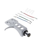 Pick-up headshell nou culoare argintie tip SME/Technics/AT-HS1,sigilat