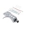 Pick-up headshell nou culoare argintie tip SME/Technics/AT-HS1,sigilat