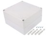 Carcasa universala WEIDM&Uuml;LLER Policarbonat 175x175x100 mm IP67 Gri Deschis Serie MPC