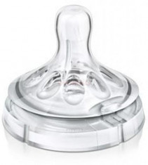 Tetine silicon Philips Avent SCF651/27, 1 orificiu, 0 luni+ foto