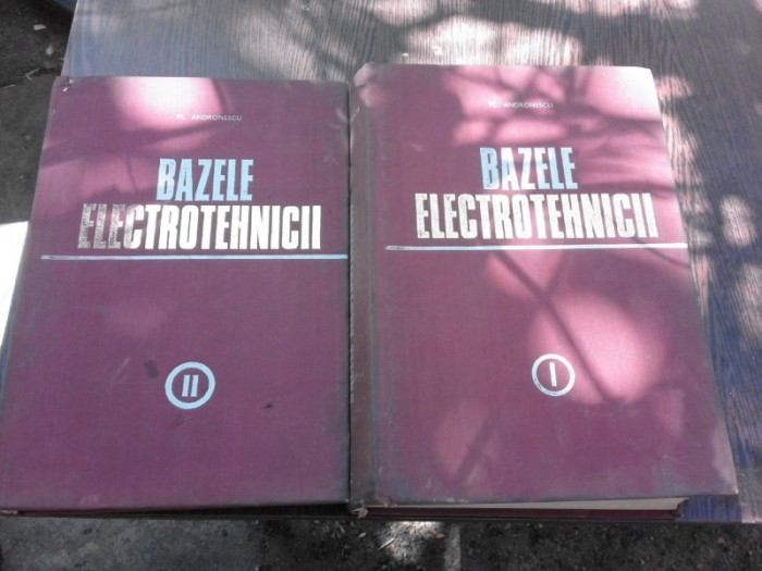 BAZELE ELECTROTEHNICII - PL. ANDRONESCU 2 VOL.