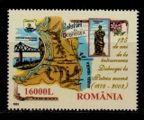 Cumpara ieftin RO 2003 ,LP 1620 ,&quot; 125 ani intoarcerea Dobrogei &quot; serie ,MNH, Nestampilat