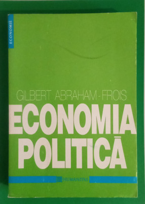 Economia Politica - Gilbert Abraham - Frois foto