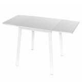 Cumpara ieftin Masa extensibila mdf alb Mauro 120x60x75 cm