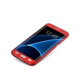 Husa FullBody MyStyle Red pentru Samsung Galaxy A5 2017 acoperire completa 360 grade cu folie de protectie gratis
