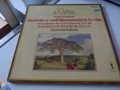 Rosamunde - Schubert, Quartetto italiano, vinil foto