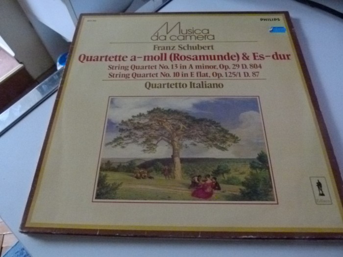 Rosamunde - Schubert, Quartetto italiano, vinil