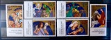 Noua Zeelanda 2000, Crăciun, pictura religioasa, cioban , cei 3 Regi Magi, , serie 6v.neștampilata, Nestampilat