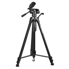 Trepied foto telescopic Weifeng WT-3540 universal 61-157 cm, negru foto