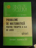 Probleme De Matematica Pentru Treapta A Ii-a De Liceu Siruri - D. M. Batinetu ,542007, Albatros