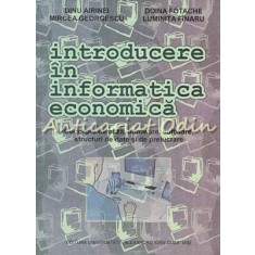 Introducere In Informatica Economica - Dinu Airinei, Doina Fotache