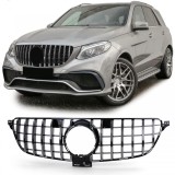 Grila sport crom negru potrivita pentru Mercedes GLE W166 15-19 Performance AutoTuning