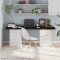 Gossi blat de masa maro 180x40x(2-4) cm, lemn masiv stejar tratat