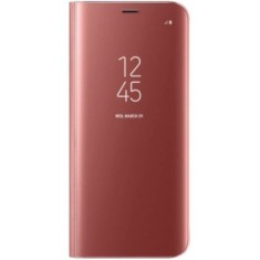 Husa Samsung Galaxy S7 Clear View Rose Gold