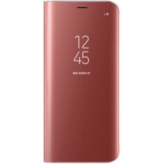 Husa Samsung Galaxy S7 Clear View Rose Gold