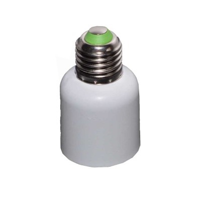 Adaptor bec dulie de la fasung E27 la fasung E40 elSales ELS-2740, alb foto