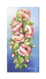 Cumpara ieftin Tablou pictat manual hol, dormitor, living, Frumoasele mele, 40x20cm ulei pe panza, gata de expus pe perete