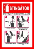 Placuta cum sa folosesti stingatorul