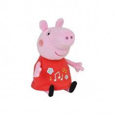 Peppa Pig - Jucărie de pluș muzicală, 20 cm