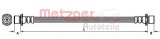 Conducta / cablu frana TOYOTA AYGO (WNB1, KGB1) (2005 - 2014) METZGER 4110114