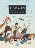 Darwin. Expediția pe Beagle - Paperback brosat - Fabien Grolleau, J&eacute;r&eacute;mie Royer - Humanitas, 2019