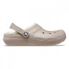 Saboti Crocs Classic Lined Clog Bej - Mushroom/Bone, 46, 48