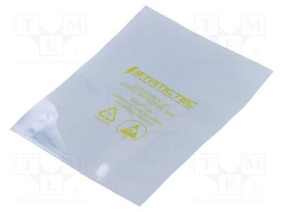 Pungă de protecție ESD 305mm x 203mm 76um 100 buc STATICTEC foto