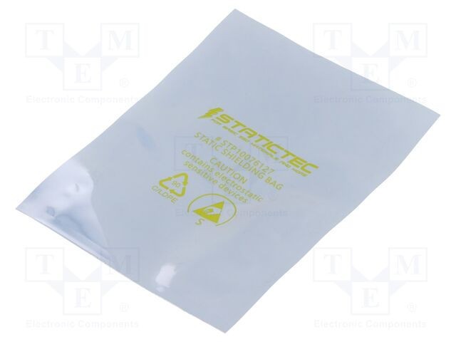 Pungă de protecție ESD 305mm x 203mm 76um 100 buc STATICTEC