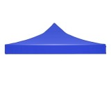 Prelată impermeabilă eMazing pentru acoperiș cort tip pavilion, 2x2 m, din material textil impermeabil Oxford 700D, cauciucat, culoare albastru