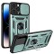 Husa iPhone 14 Pro Max protectie camera Techsuit CamShield Series, verde