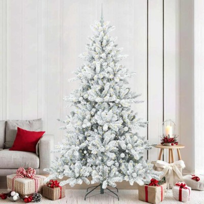vidaXL Brad de Crăciun artificial cu ramuri articulare 240cm PVC 3397747 foto