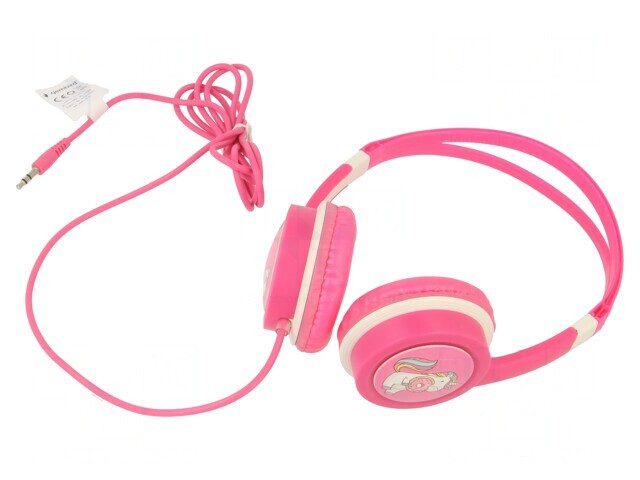 Căști Over-Ear Roz Jack 3,5mm 1,2m 85dB