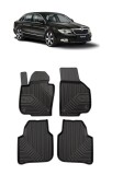 Cumpara ieftin Set Covorase Auto din cauciuc Tavita Premium 3D Skoda Superb (2008-2015), FROGRUM