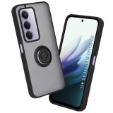 Husa Xiaomi Redmi 15 4G Asteroid GSM Glinth cu inel suport stand magnetic, negru