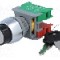 Intrerupator rotativ cu cheie, 22mm, seria KS22, IP65, AUSPICIOUS - KS22-1O/C,1-2 2POSITION