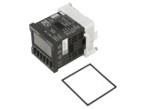 Contor electronic LCD impulsuri OMRON 12-48V SPDT pe panou 45x45mm