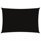 Cumpara ieftin Parasolar, negru, 2x4 m, tesatura oxford, dreptunghiular