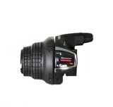 Cumpara ieftin Maneta schimbator stanga Shimano Tourney RevoShift 3 viteze, 1800 mm, negru