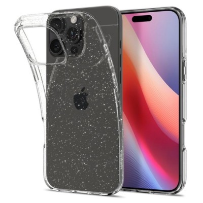 Husa pentru iPhone 16 Pro Max - Spigen Liquid Crystal - Glitter Crystal foto