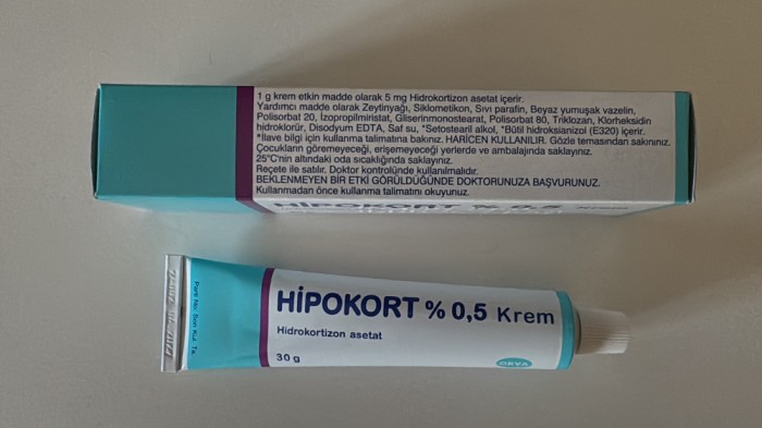 Crema cu Cortizon hipokort
