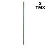 Suport Plante Metalic, Set 2 Bucăți, &Icirc;nălțime 174cm, Grosime 1.5cm, Verde, Oem