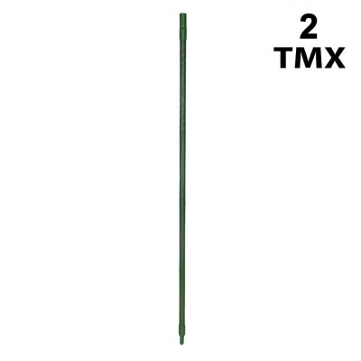 Suport Plante Metalic, Set 2 Bucăți, &amp;Icirc;nălțime 174cm, Grosime 1.5cm, Verde foto