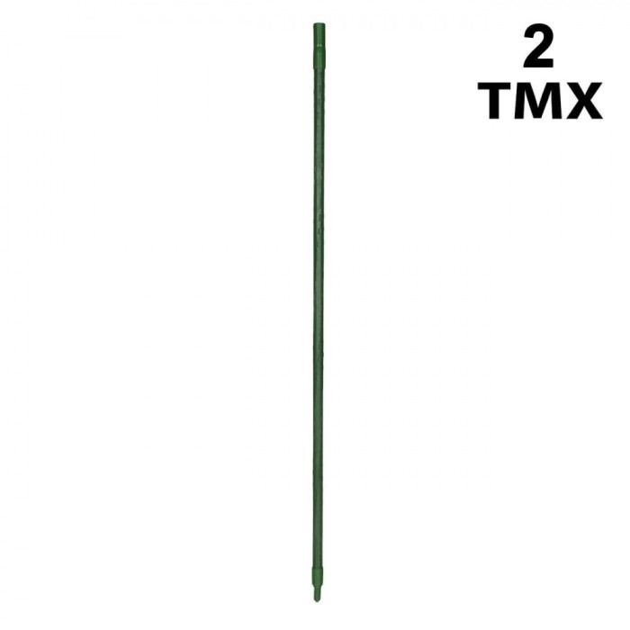 Suport Plante Metalic, Set 2 Bucăți, &Icirc;nălțime 174cm, Grosime 1.5cm, Verde