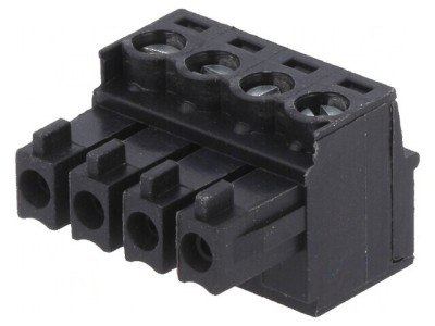 Regletă de conexiuni deconectabilă 4 piste 3,81mm drept mufă foto