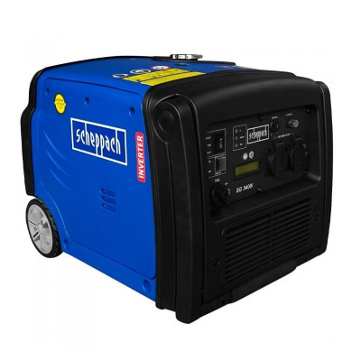 Generator de curent pe benzina cu invertor SG3400i Scheppach 5906217901, 3400 W, 5.1 Cp foto